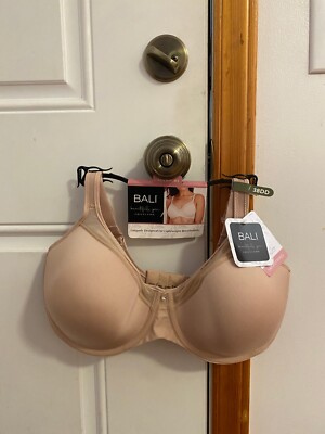 BRAND NEW WOMEN'S SIZE 38DD BALI BEAUTIFULLY YOU CONVERTIBLE UNDERWIRE BRA