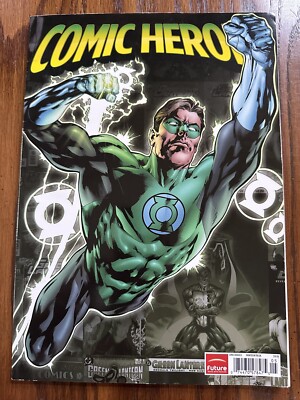 COMIC HEROES Magazine issue # 5 Green Lantern cover FUTURE PUBLISHING OOP