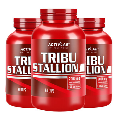 TRIBU STALLION - 60-180 Kapseln - Testosteronproduktion, Kraft, Muskelwachstum
