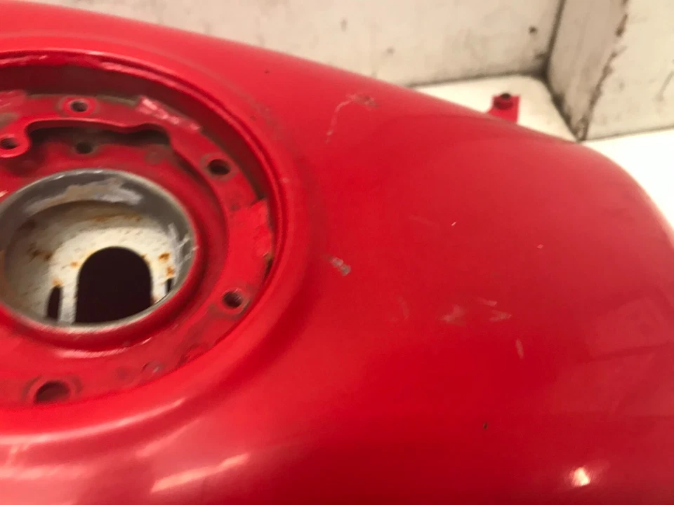 5I23 Kawasaki EX 250 Ninja 2012 tanque de combustible de gasolina rojo 51087-5254-15i Foto 3 de 4