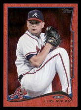 2014 Topps Update Red Hot Foil #US225 Luis Avilan