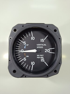 United Instruments Vertical Speed Indicator P/N: 7000 Variometer 