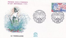 FRANCE 1988 FDC LE THERMALISME YT 2556