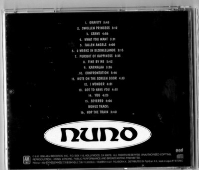 extreme nuno bettencourt スコア NUNO BETTENCOURT EXTREME BAND SCORE JAPAN GUITAR TAB CD