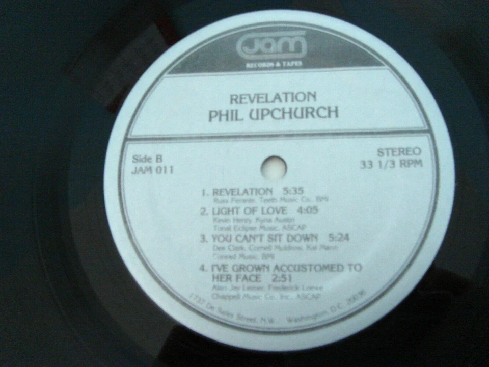 L5-PHIL UPCHURCH-REVELATION-US LP-1982-NM- EX LIBRARY COPY-Jazz-Funk/Soul - Image 4 of 4