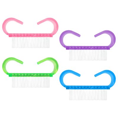 Handle Grip Nail Brush Fingernail Scrub Cleaning Brushes Fingernail Scrub