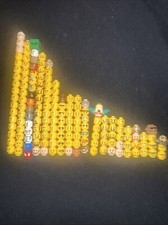 Lot of 156 LEGO Minifigure Heads   Mixed Styles  Themes   Good to Fair...