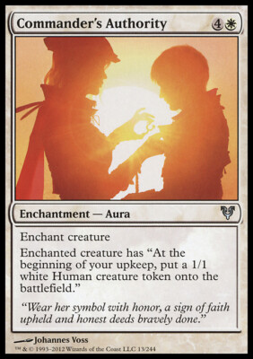 Magic the Gathering MTG Commander's Authority (13) Avacyn Restored   NM