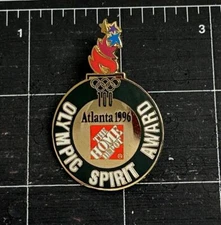 Atlanta  1996 Centennial Olympic Games Pin Home Depot Spirit Award