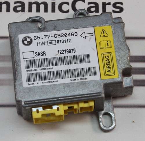 BMW E65 745i E66 E67 STEUERGERÄT SENSOR A SÄULE RECHTS SRS MODUL AIRBAG 6920469