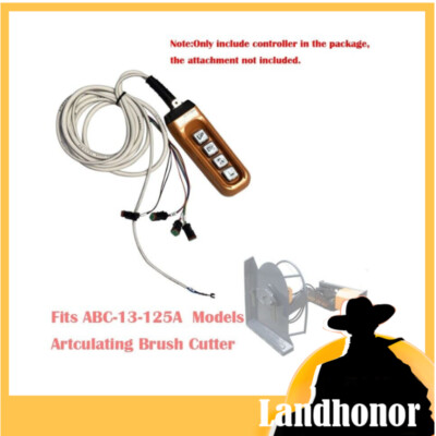 4-Way Priority Valve Controller Articulating Brush Cutter Use 4-Button Pendant