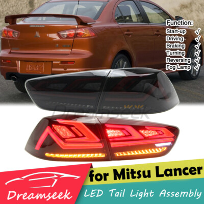LED Rücklicht Rückleuchte für Mitsubishi Lancer 08-17 Bremse Blinker Umkehren