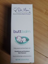 Dr. Mom Butt Balm Diaper Rash Ointment  Dimethicone  Petrolatum Skin Protectio