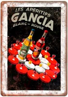 1937 Liquor Poster Retro Look Retro Look Reproduction Metal Sign E1275
