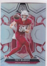 2024 Panini Mosaic NFL No. 5 Trey McBride Silver Prizm