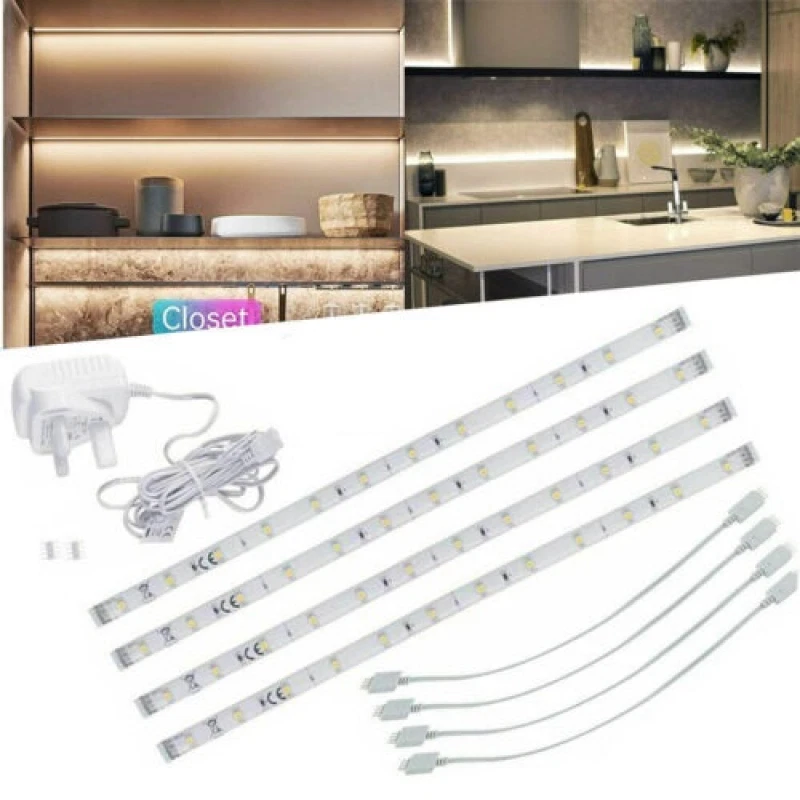 Cupboard lights sales plug in