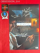 Obsession cast signed 11x17 photo Michael Johnston Megan Lawless +1 Beckett COA