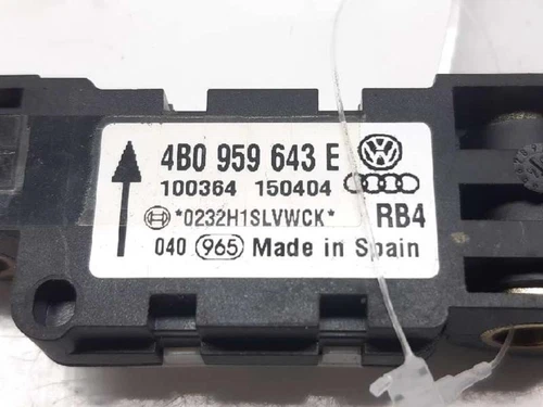4B0959643E Sensor De Impacto para AUDI A3 (8P1) 2.0 FSI Ambition 2004 4995286 - Imagen 2 de 10