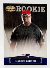 2011 Panini Gridiron Gear #187 Marcus Cannon RC  New England Patriots