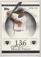 2007 Moments & Milestones Miguel Tejada (2004 AL Silver Slugger 150 RBI) yf0