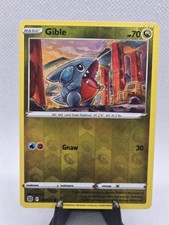 Carta Pokemon TCG Gible Common Reverse Holo Dragon 2022 stelle brillanti 107/172