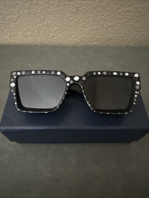 Louis Vuitton x Yayoi Kusama 1.1 Millionaires Infinity Dots Sunglasses Black