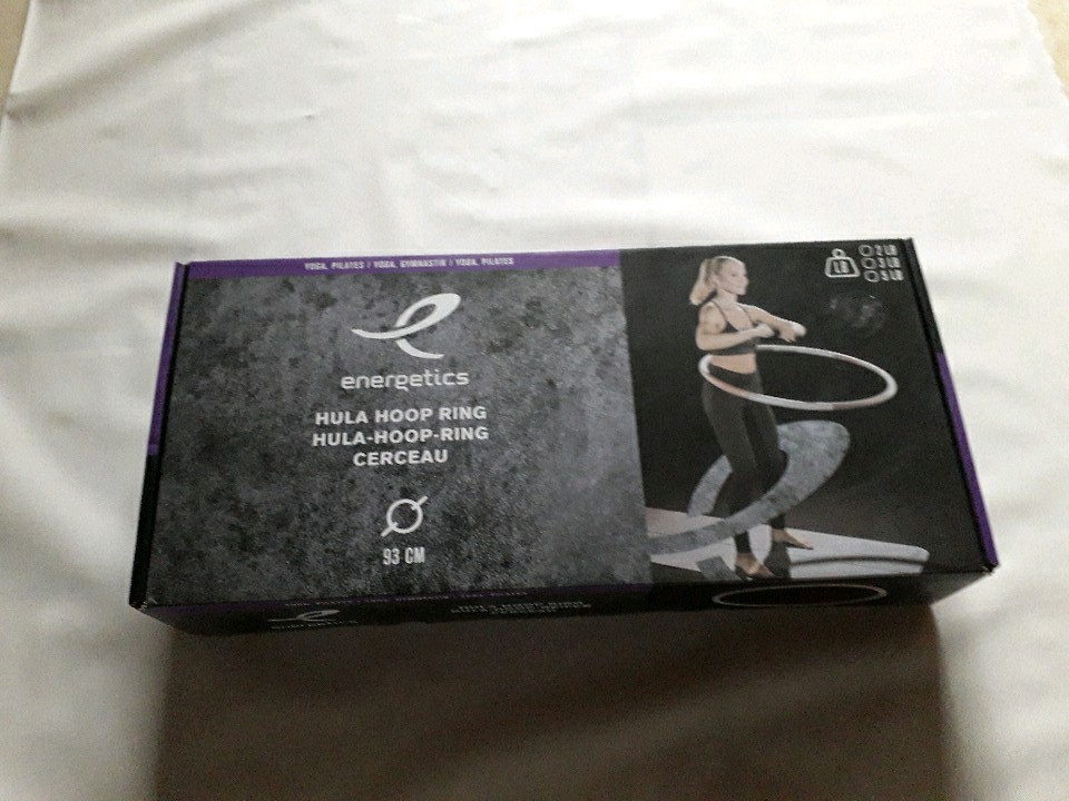 energetics Fitness-Hoop Hula-Hoop Power Ring Hula Hoop Hup Reifen 