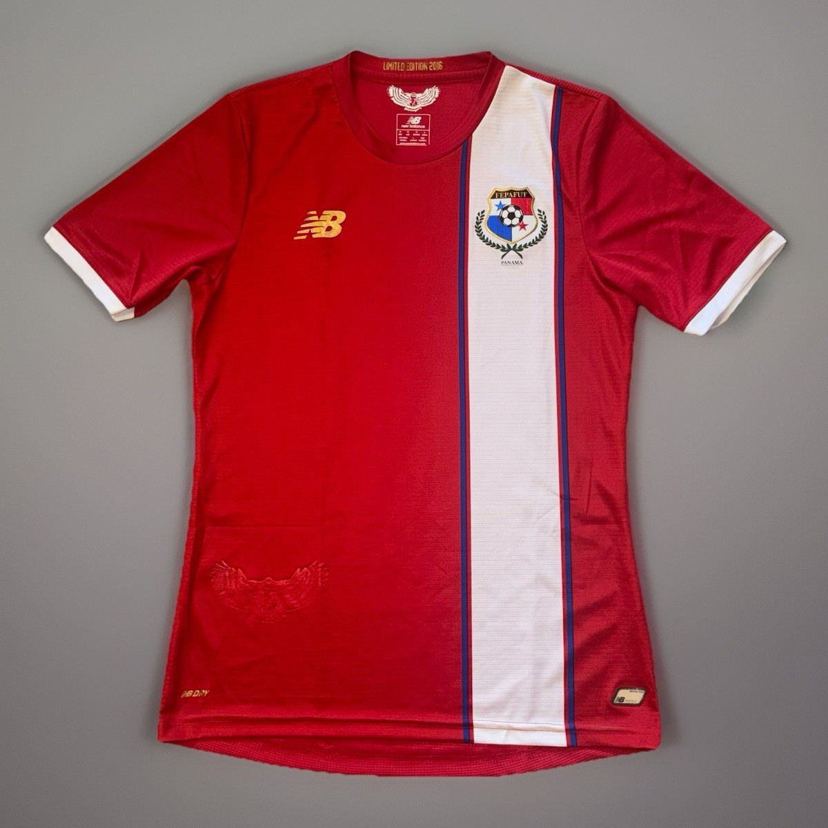 New Balance パナマ代表 サッカーシャツ Panama Soccer Jersey Men M New Balance 2016 Copa America Limited