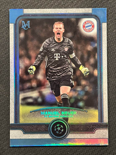 Manuel Neuer #43 2019 Topps Museum Collection UEFA Champions League card