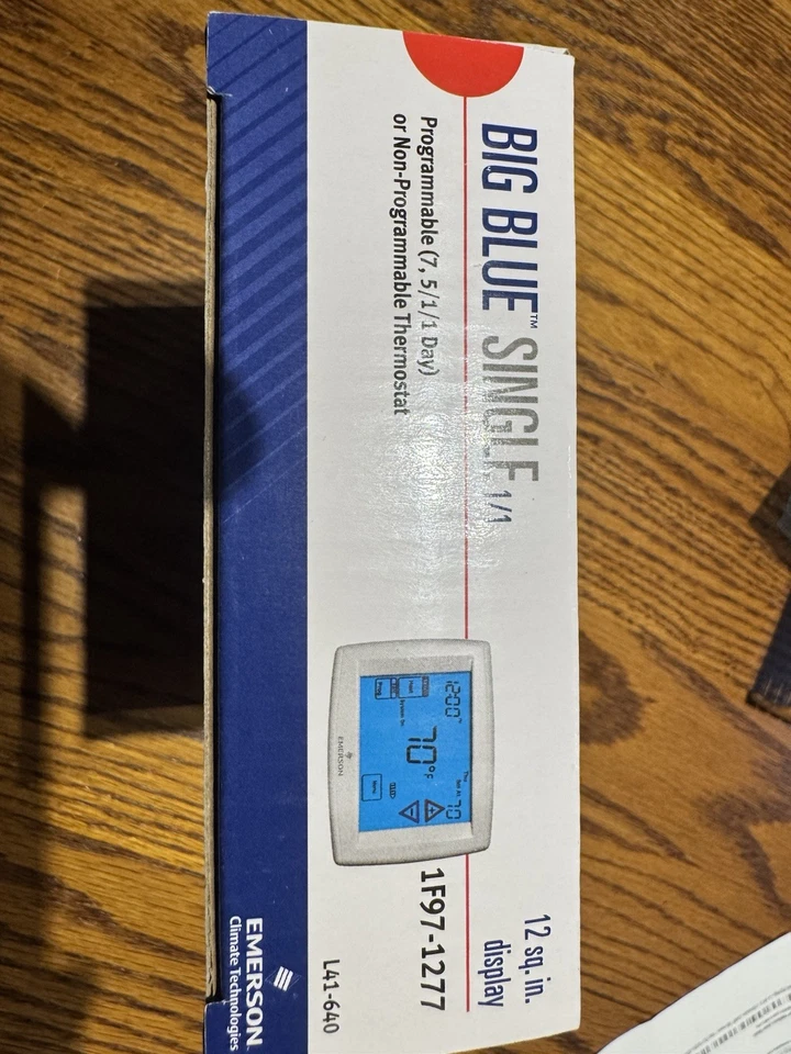 Emerson 1F97-1277 12 inch Thermostat - White - Image 4 of 4