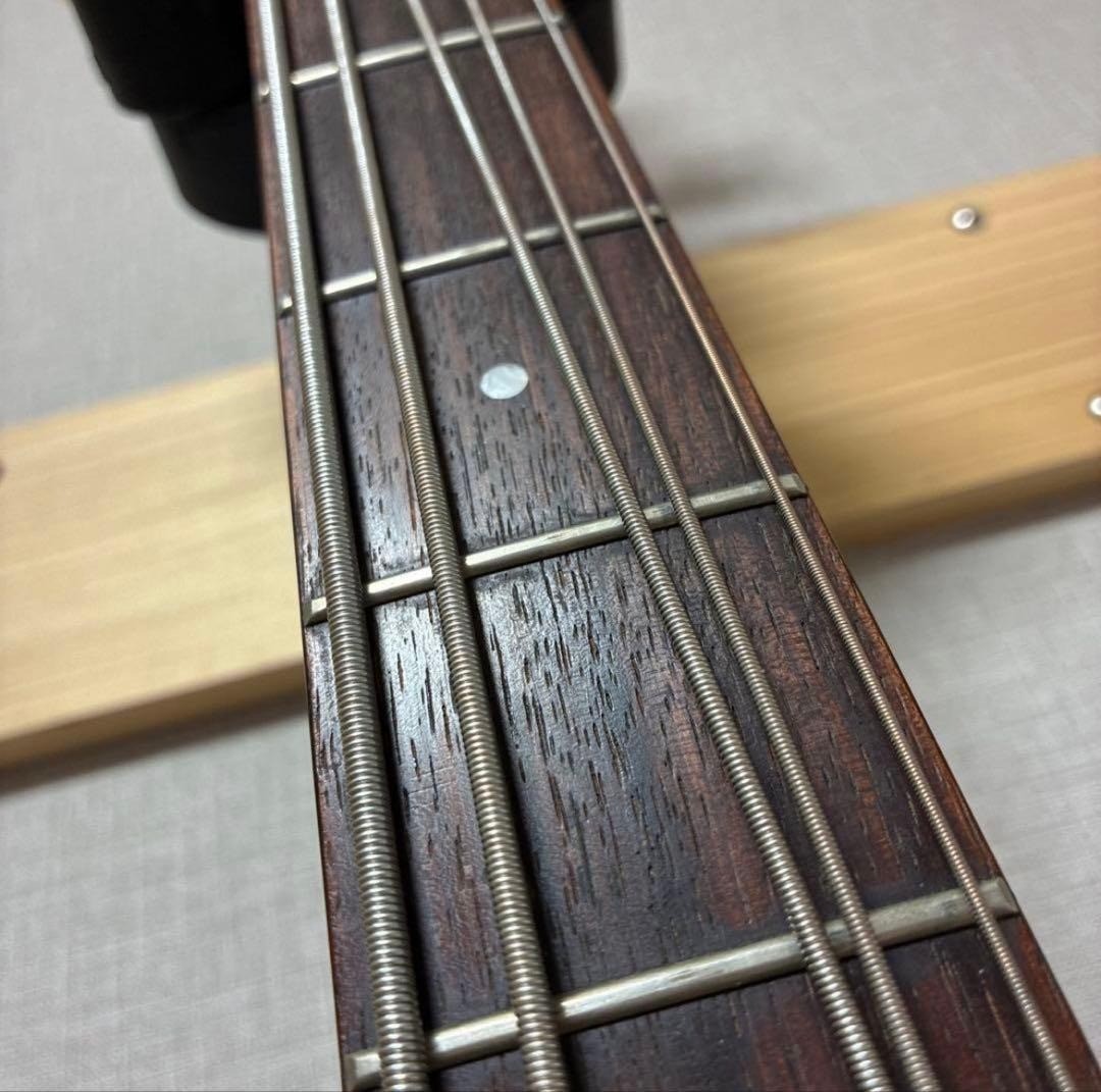 ROCKOON RB-855S KAWAI 5-String Bass 1989 White Ash USA Made in