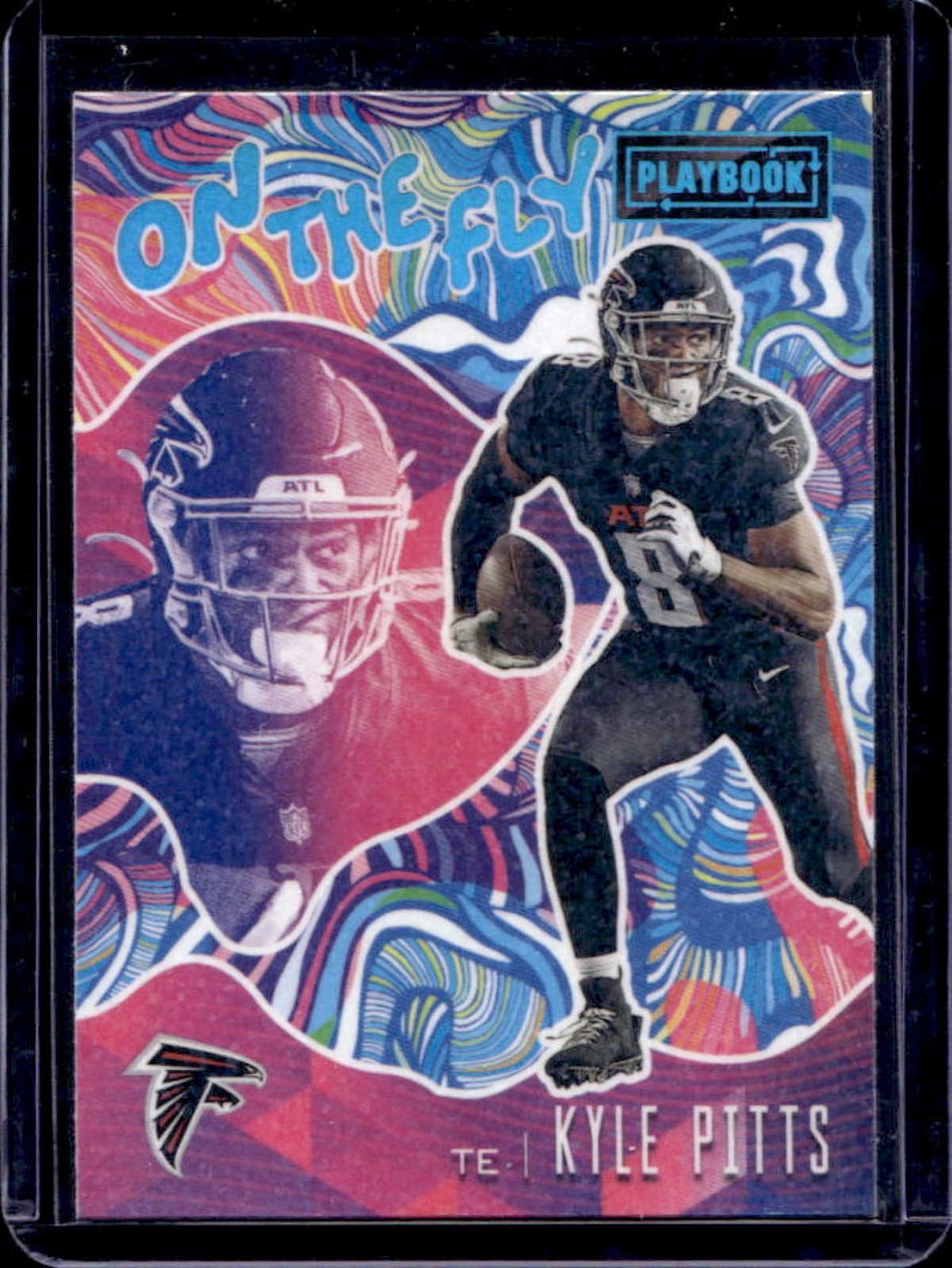 Kyle Pitts Panini Playbook on the Fly #OTF29 Base