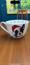Portobello Inspire Mug French Bulldog Bone China England Christmas Dog Frenchie