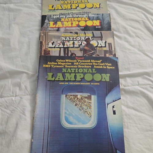 National LAMPOON magazines Lot 1974, 1976, 1977, 1978 GOOD condition Vintage - Picture 15 of 15