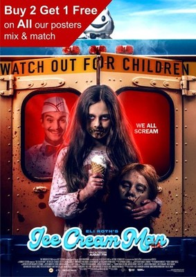 Ice Cream Man 2026 Filmposter A5 A4 A3 A2 A1