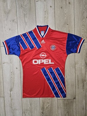 BAYERN MUNICH 1993 1995 HOME VINTAGE FOOTBALL SHIRT SOCCER JERSEY