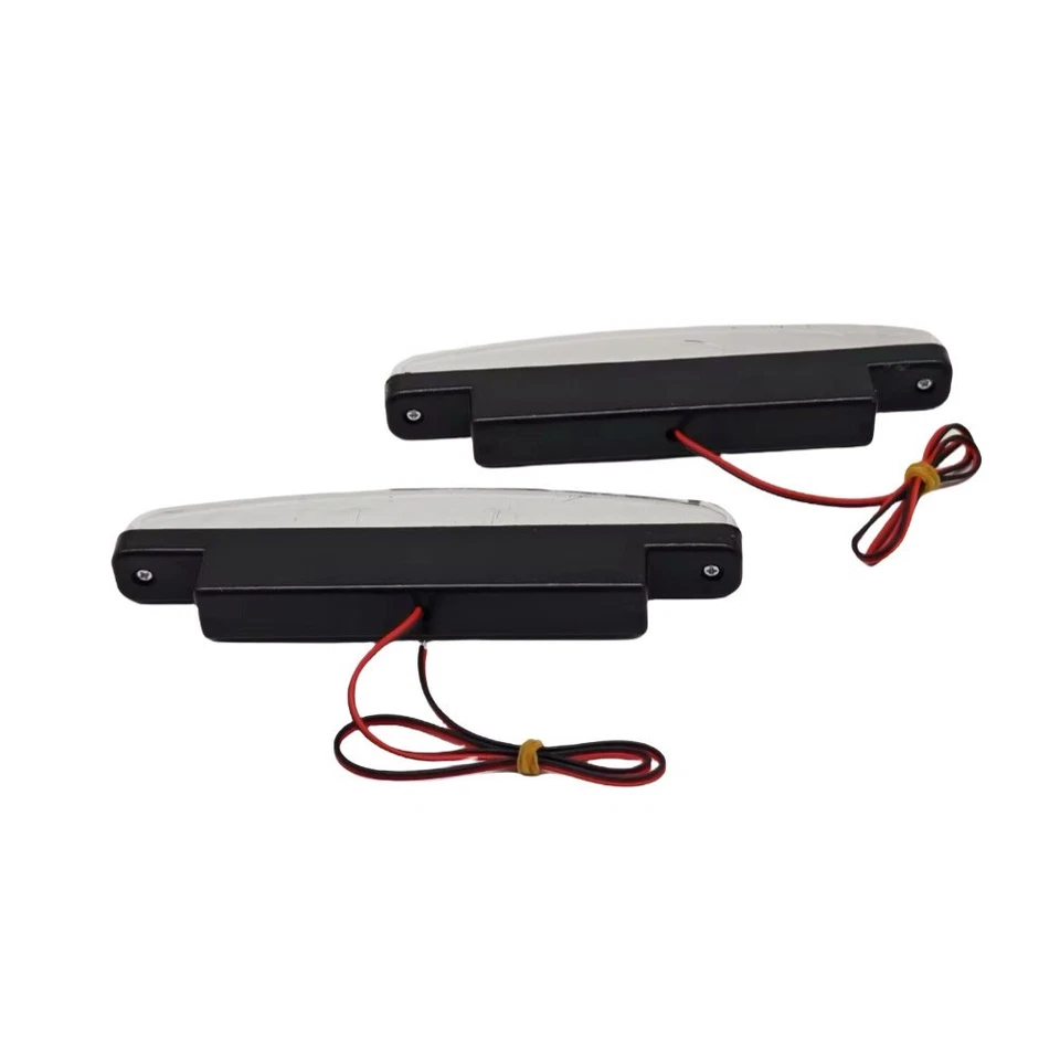 Ajuste para Mercedes-Benz 8LED DRL luz de circulação diurna kit de lâmpada lateral à prova d'água - Imagem 4 de 4