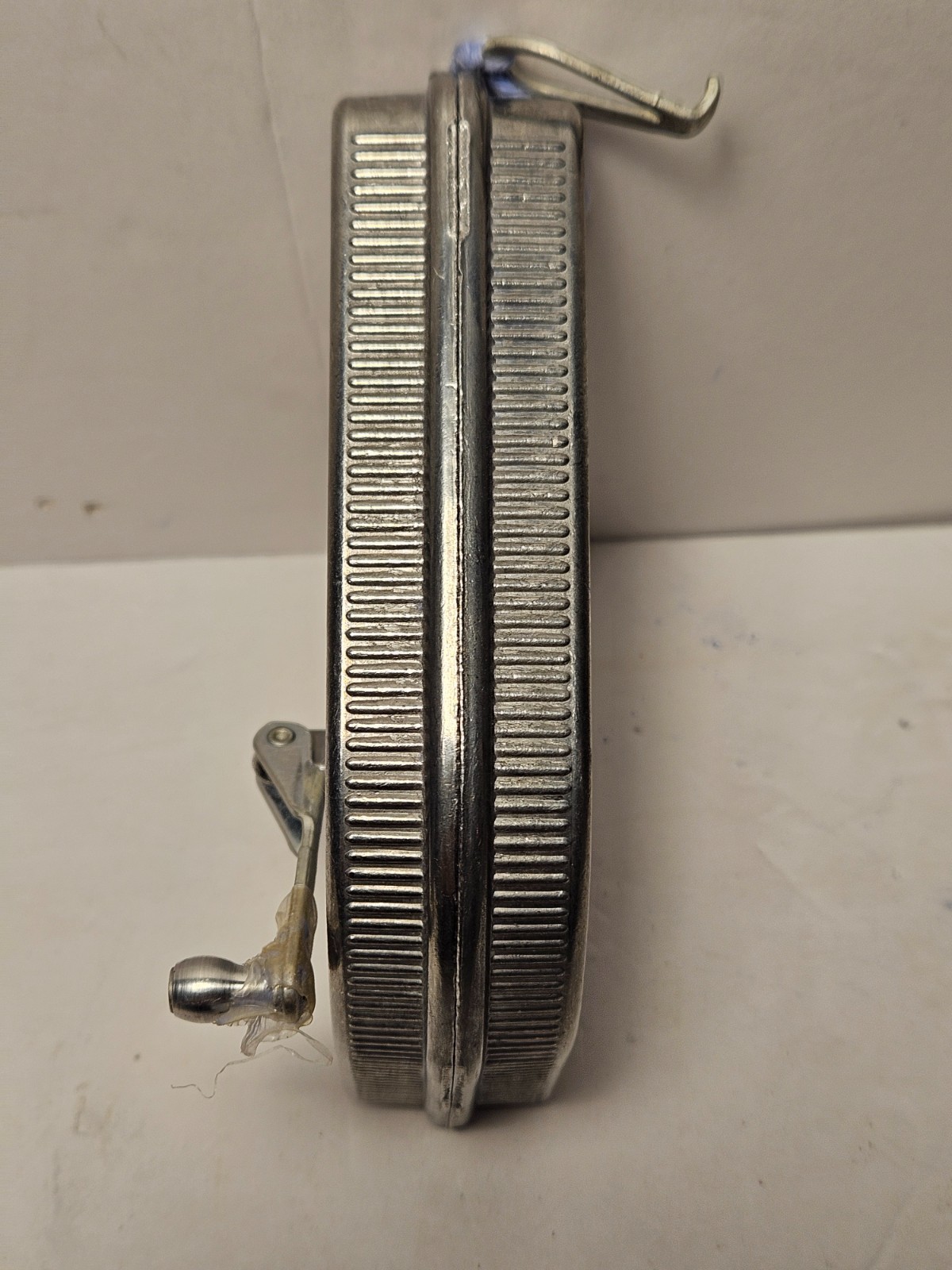 VTG Straight-Line Chalk Line Reel 5" Made in USA/w Blue Chalk/ 🎄FREE SHIPPING🎁