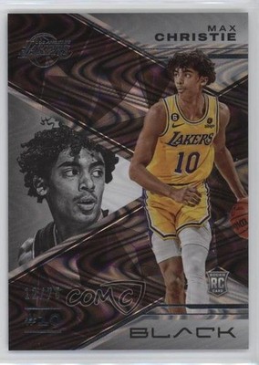 2022-23 Panini Black Rookie Silver 12/75 Max Christie #67 Rookie RC 1gs7