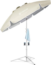 Premium 6.5Ft Portable Shade Umbrella with Stand for Instant Sun Protection