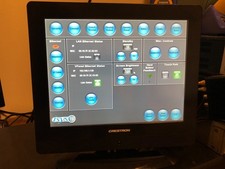 Working Crestron V-Panel HD Touch Screen Display 12" Tilt