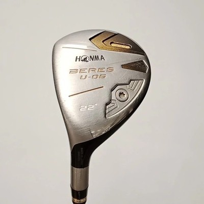 Lefty HONMA GOLF BERES U-06 Hybrid Utility 25° Flex-R 3STAR ARMRQ X42 mit H/C