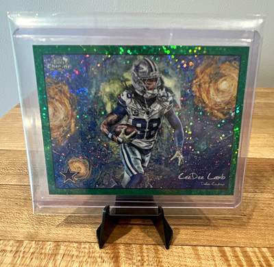 Topps Cosmic Chrome 2025 CeeDee Lamb Cowboys Stars in the Night STN-18 16/75