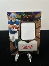 Cam Skattebo 2025 Panini Select RC Bronze RPA Rookie Stitched Patch RED Auto /49
