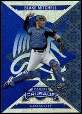 2025 Panini Crusade #22 Blake Mitchell Crusade Blue E1