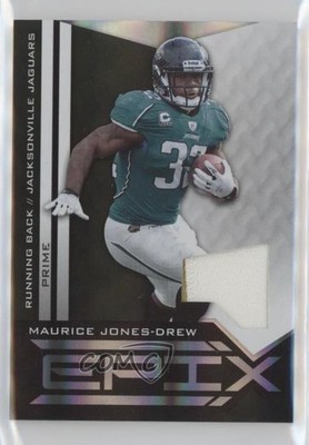 2010 Panini Epix Threads Black Jerseys Prime /50 Maurice Jones-Drew #53 0tw4