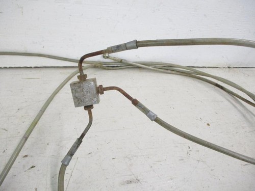 12 Polaris RZR 900 XP Rear Brake Line Hose Left Right 1911605 2011-2014 - Picture 2 of 4