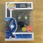 Funko Pop! Vinyl: DC Universe Blue Beetle GameStop (Exclusive) #410 Glow