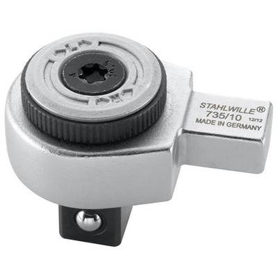 Stahlwille 735 20 Feinzahn-Einsteckknarre Größe 20, 1/2'', umschaltbar
