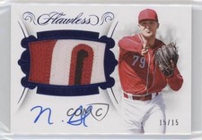 2018 Flawless 2019 Panini Update Sapphire 15/15 Nick Senzel Patch Auto 9su